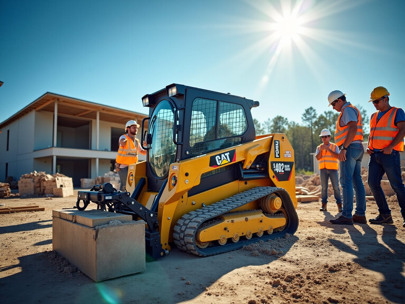 7 Benefits of Mini Skid Steer with Grapple Rental for Projects