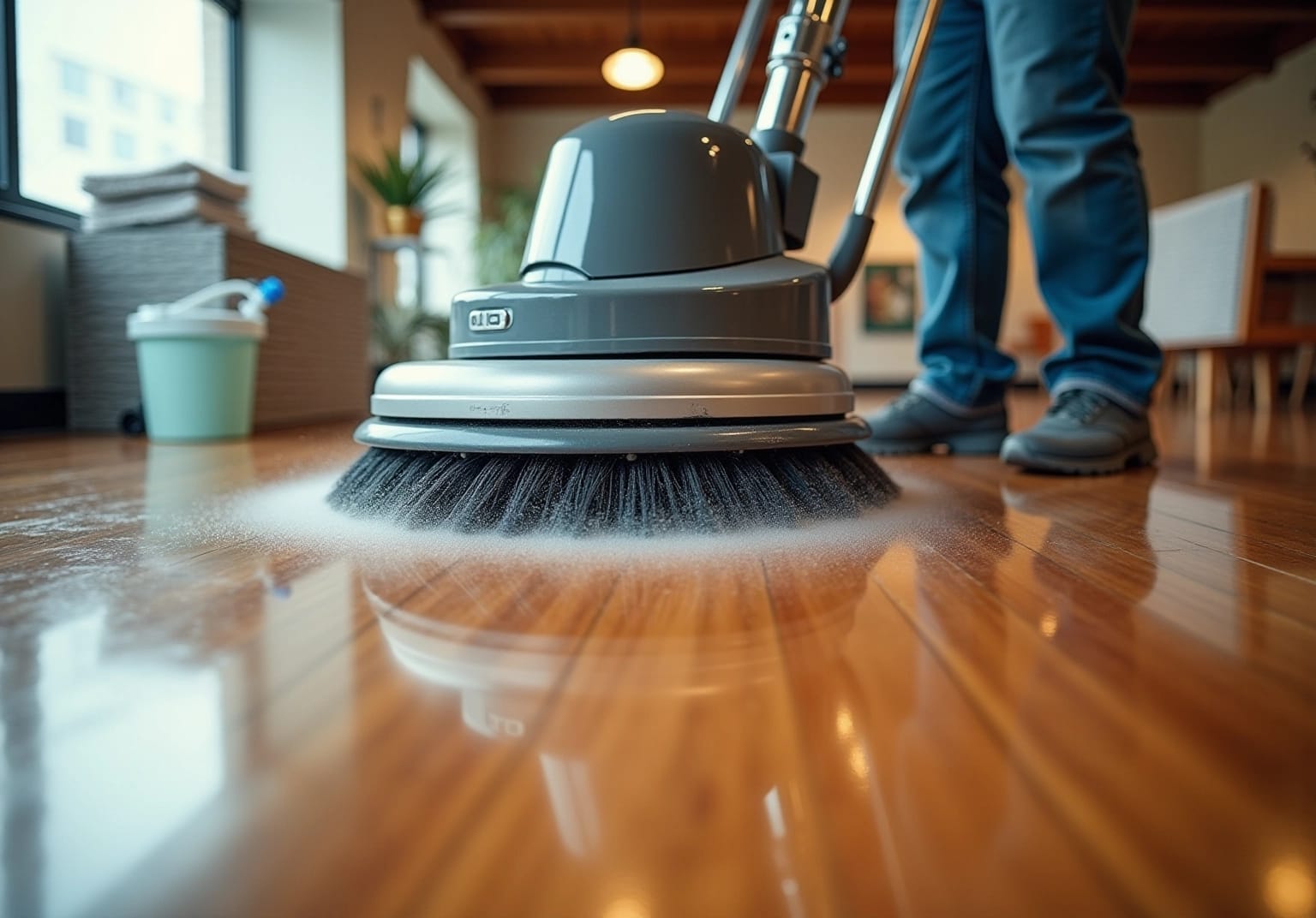 4 Steps to Rent Floor Polisher for Your Construction Project