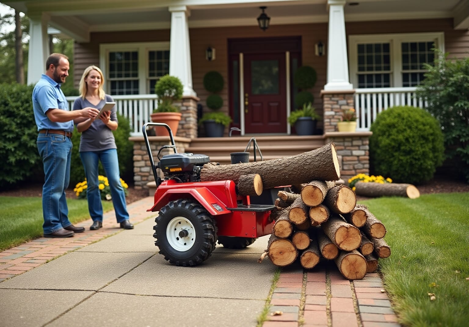 4 Steps for Log Splitter Rental Delivery Near Me