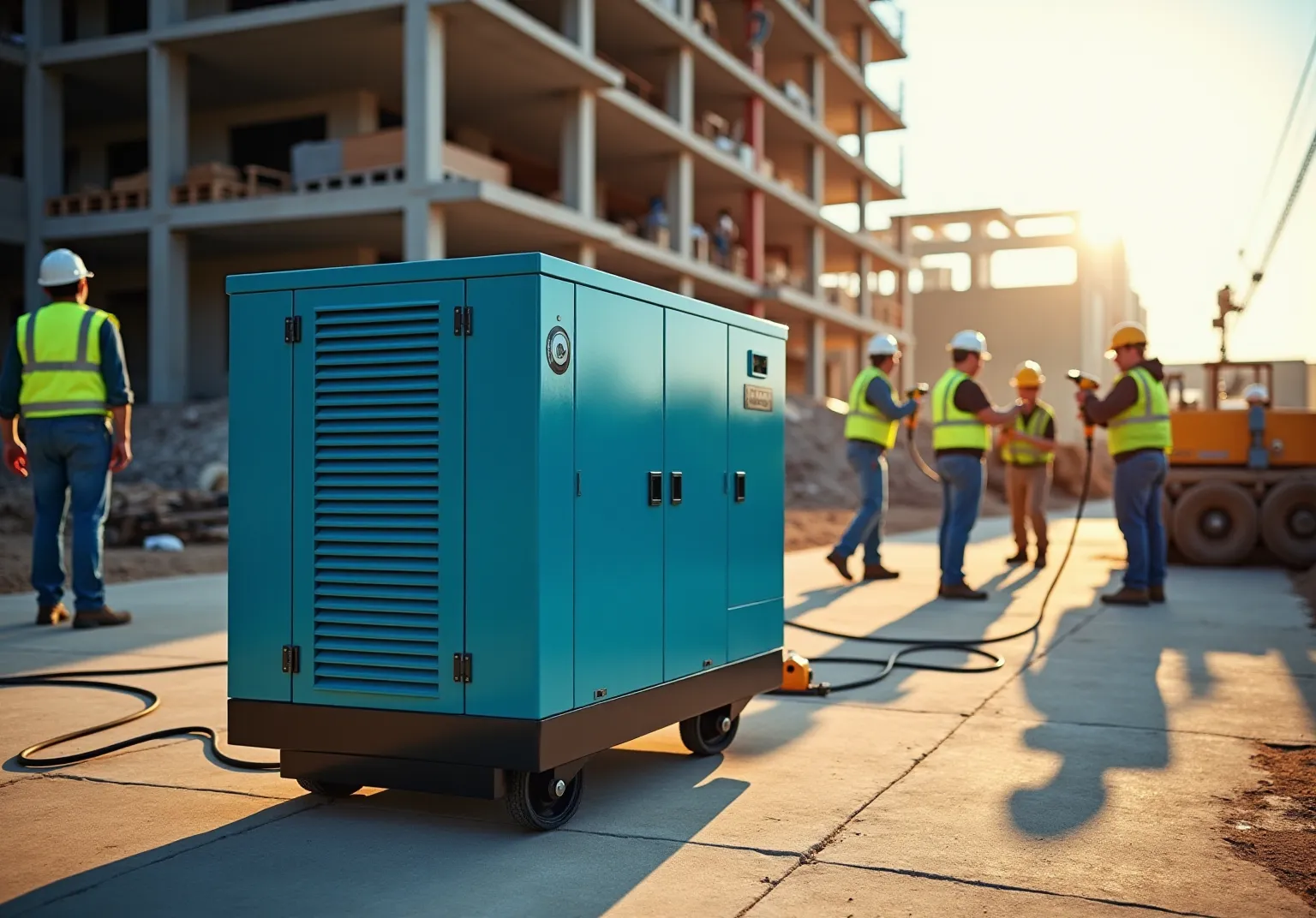 10 Benefits of Electric Air Compressor Rental for Project Managers