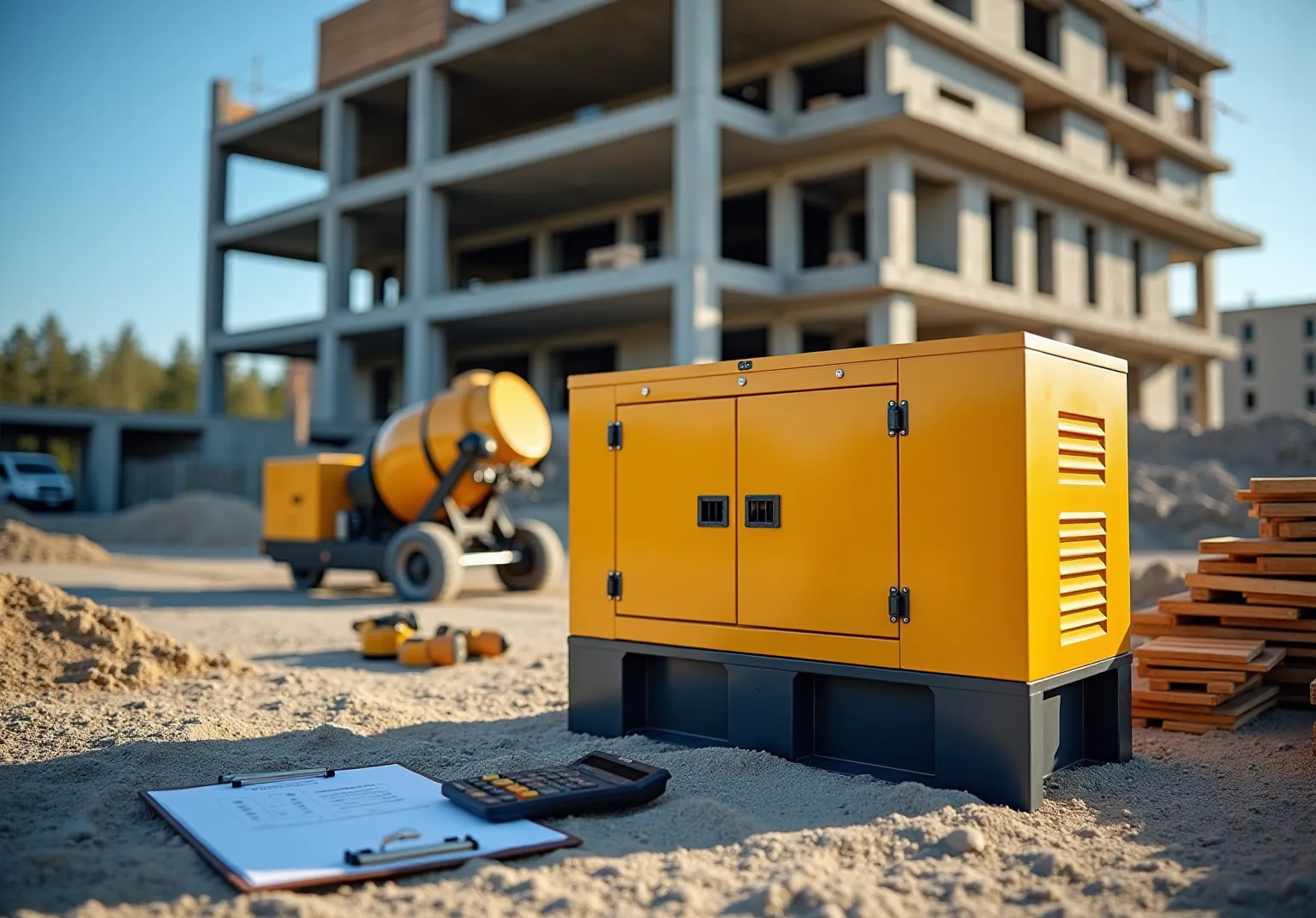 Master Industrial Generator Rental for Your Construction Projects