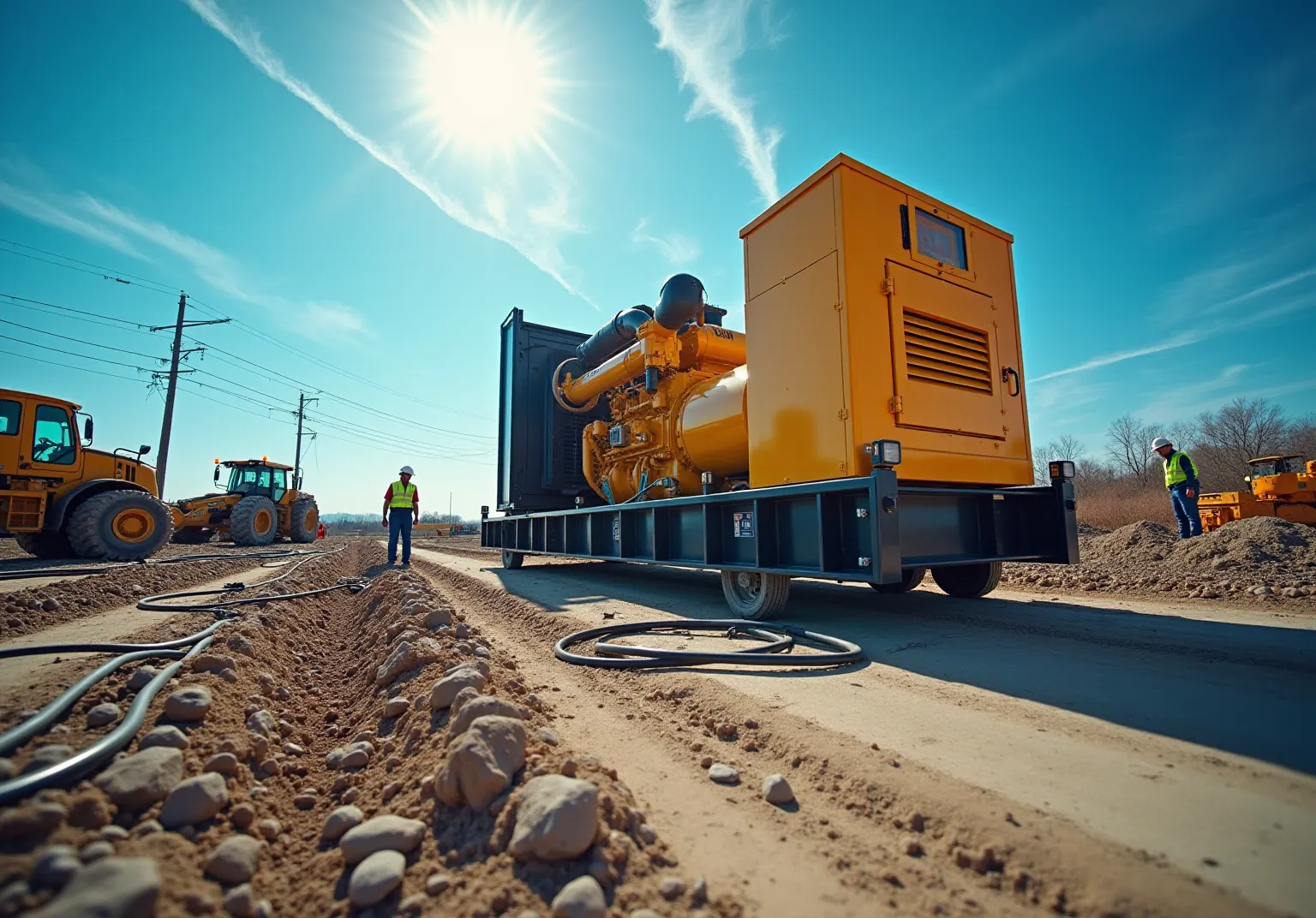 Master Large Generator Rental: 4 Steps for Project Managers