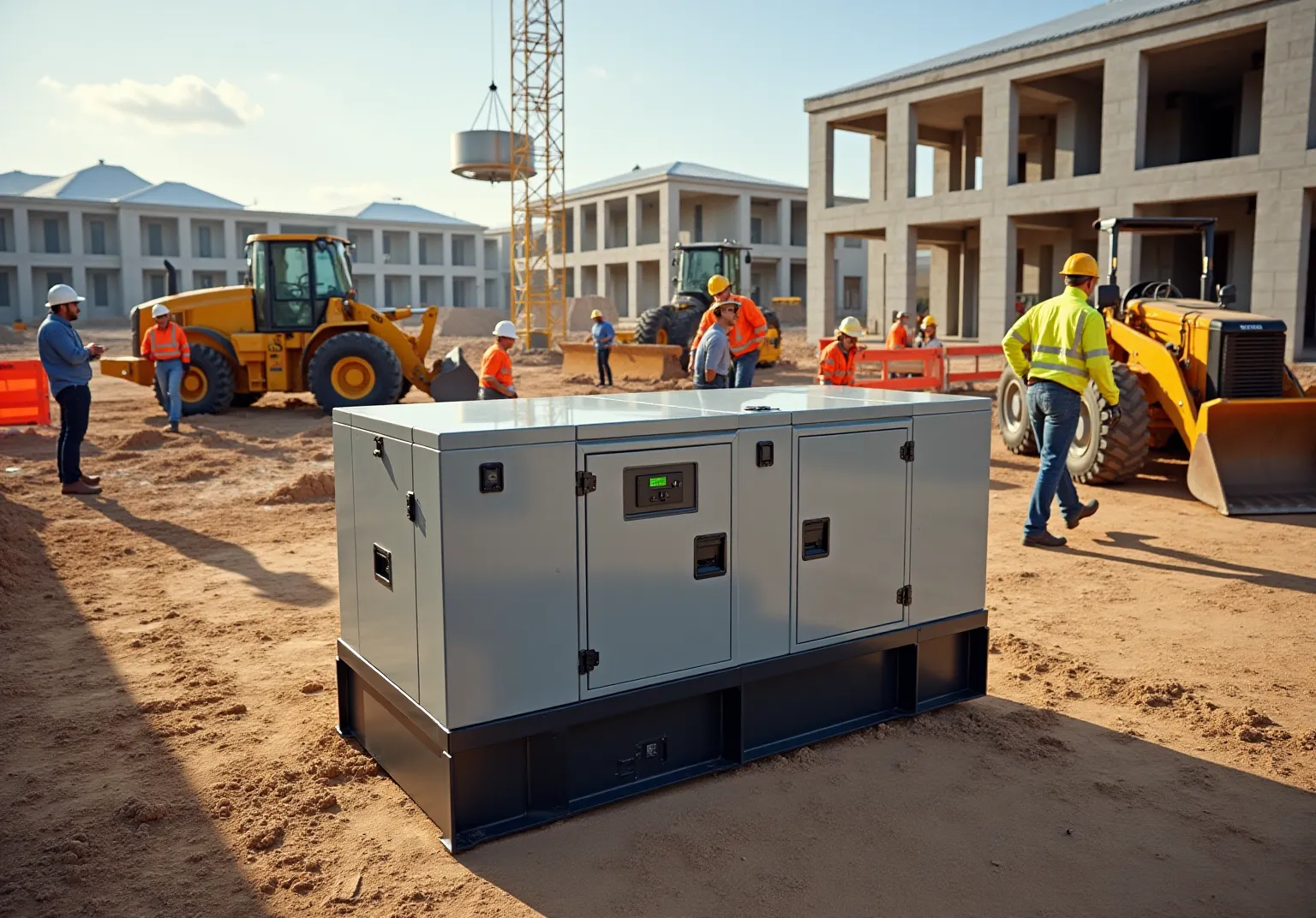 Build Generation 9 Key Benefits of Using a 500kW Generator for Construction Projects