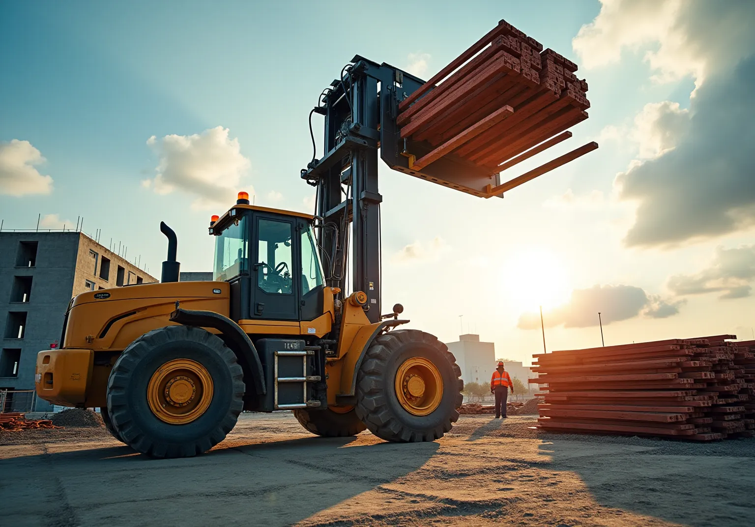 Best Practices for Using a 15k Forklift in Construction Projects