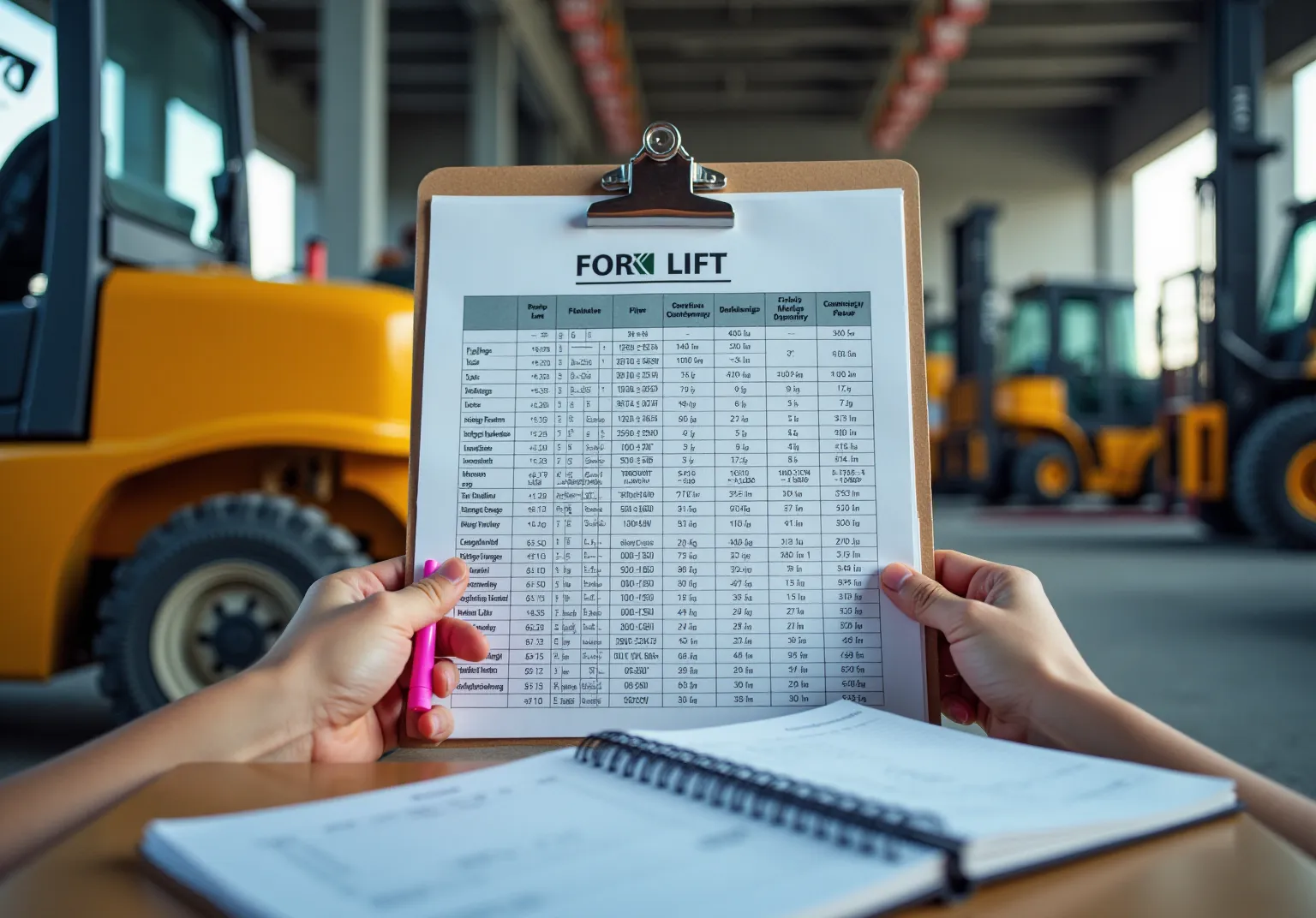 Master Forklift Size Charts for Smart Equipment Selection