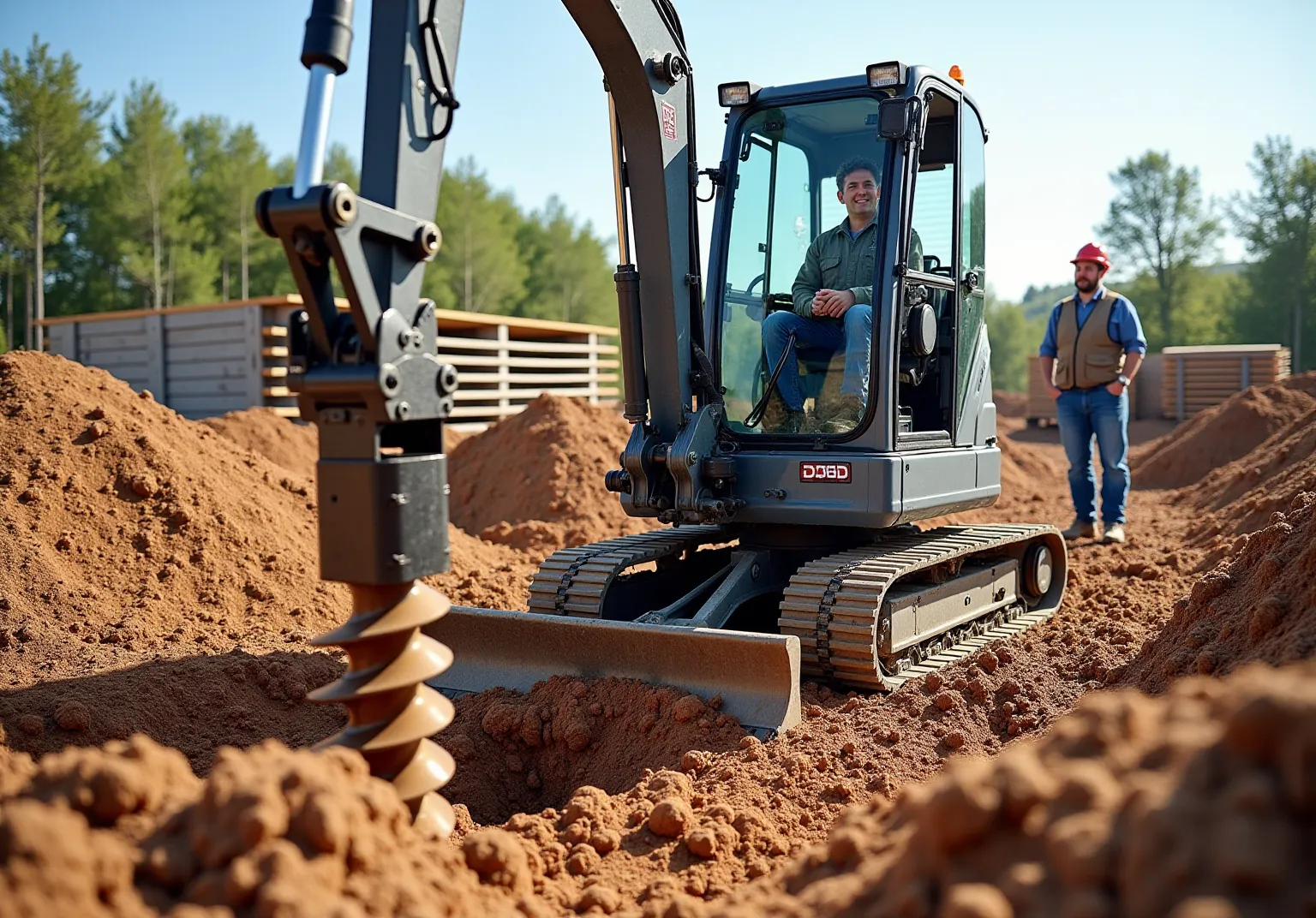 10 Benefits of Mini Excavator Auger Attachments for Project Managers
