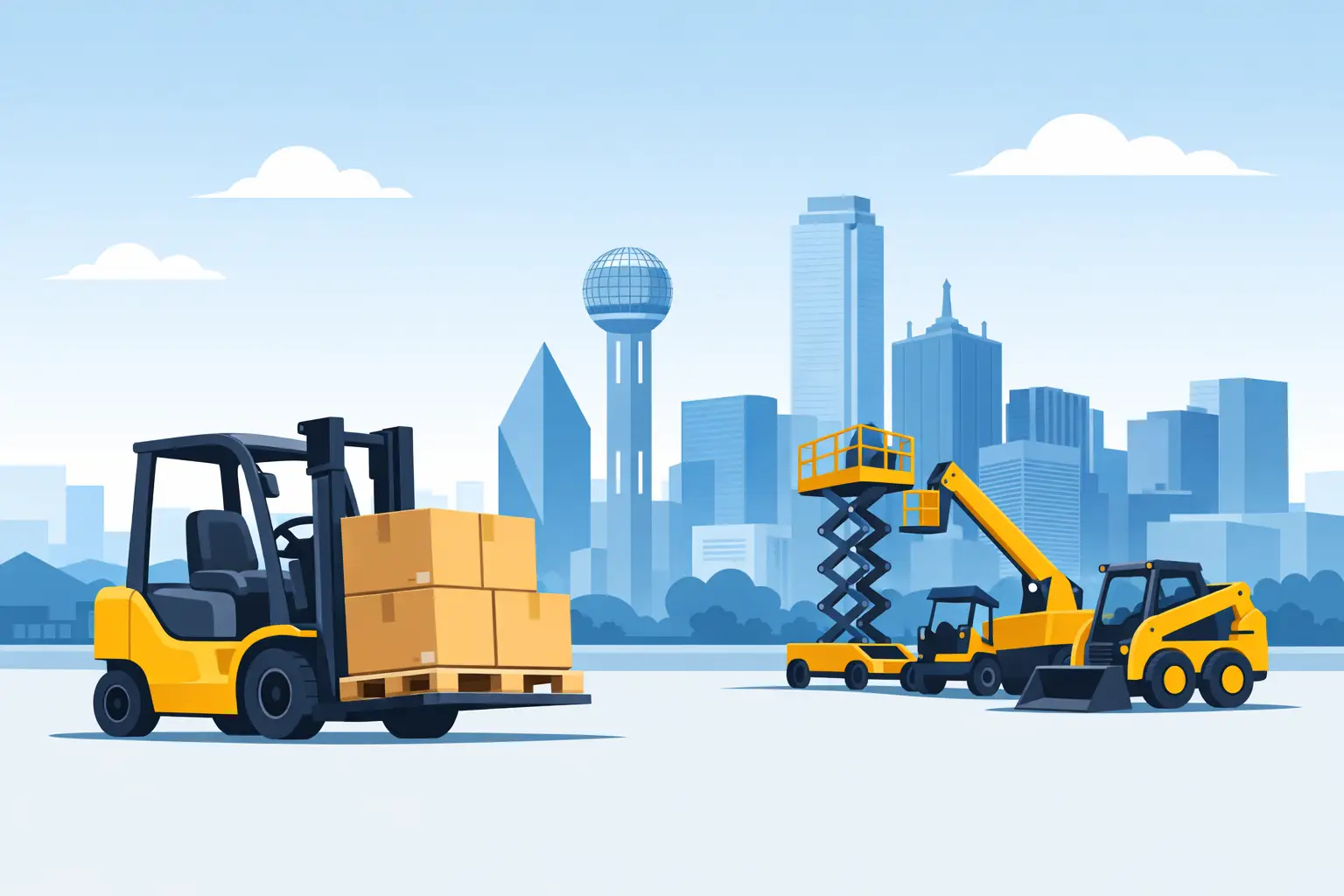 How to choose a forklift rental in Dallas, TX