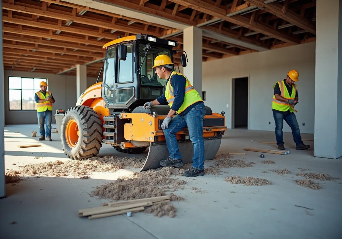 Pan Scraper Building 7 Benefits of Power Floor Scraper Rental for Construction Projects