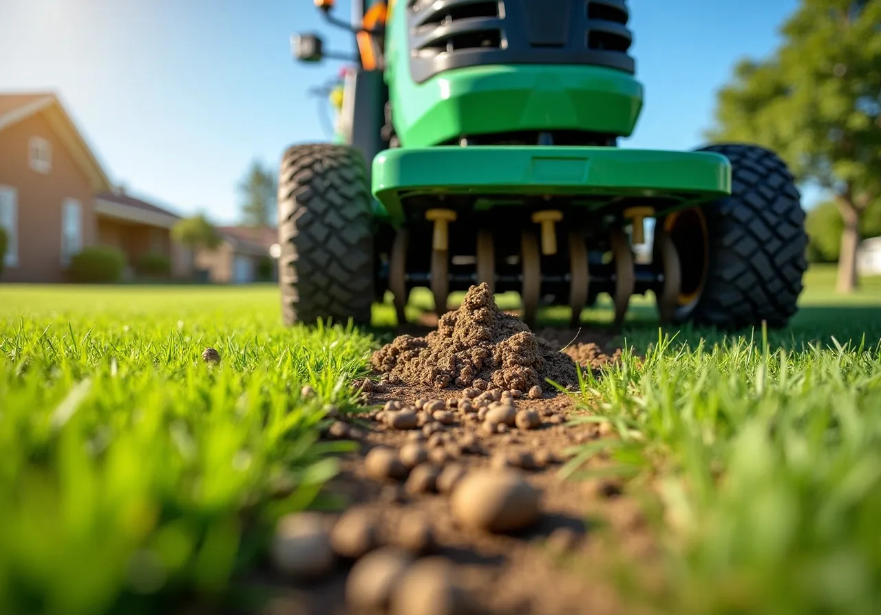 Gallery Detail: 4 Steps To Rent Plug Aerator For Effective Lawn Care