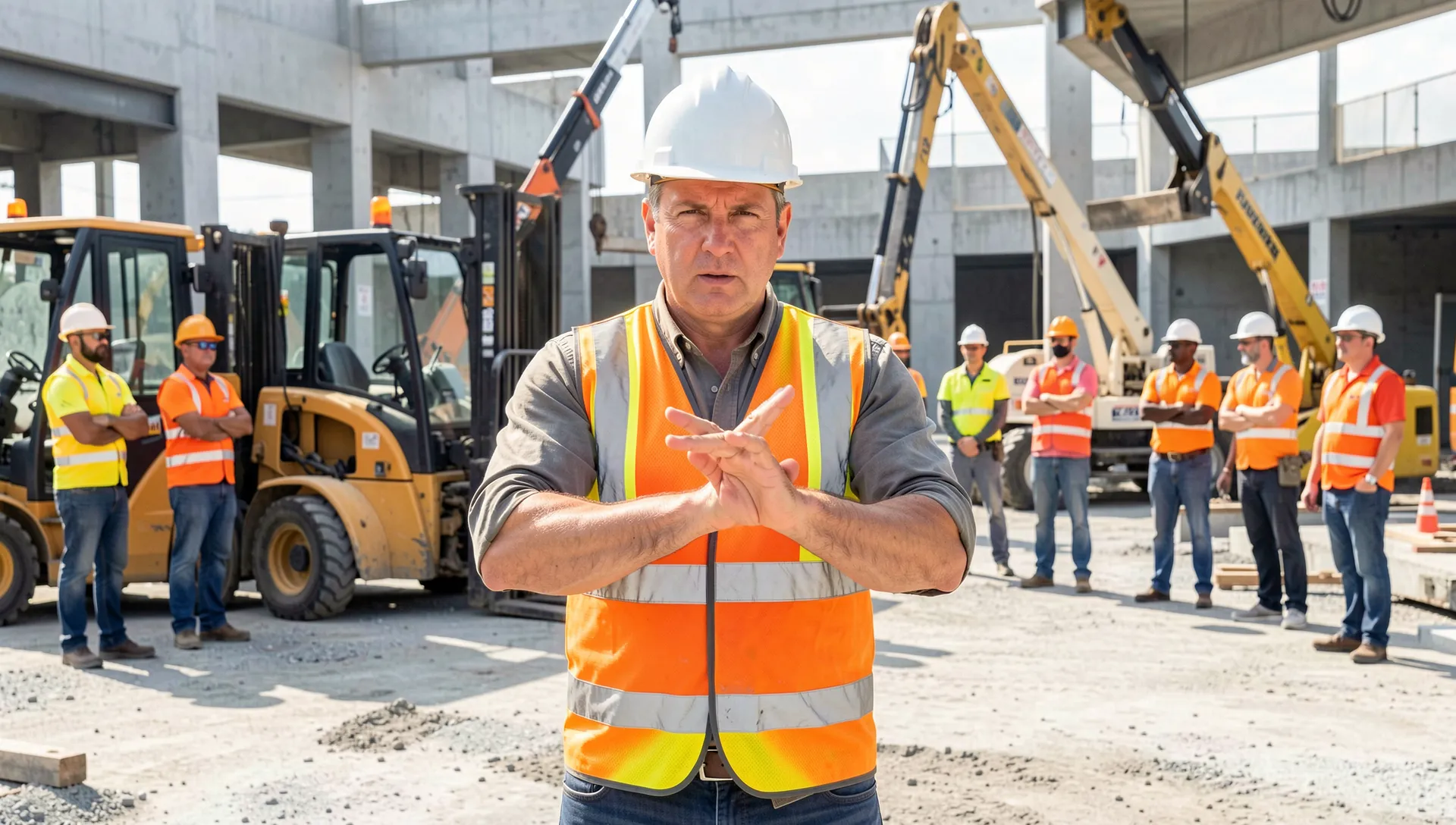 7 Essential Telehandler Forklift Hand Signals for Safety
