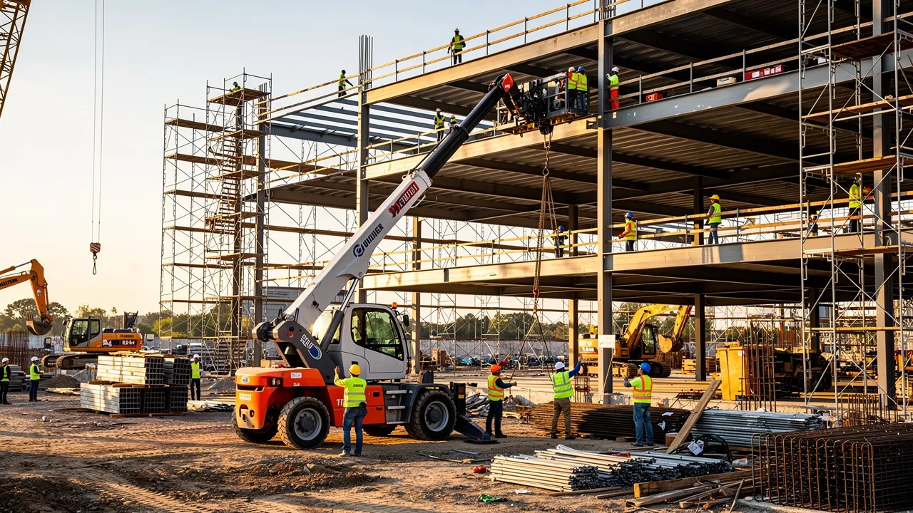 10 Benefits of Forklift Boom Extensions for Construction Projects