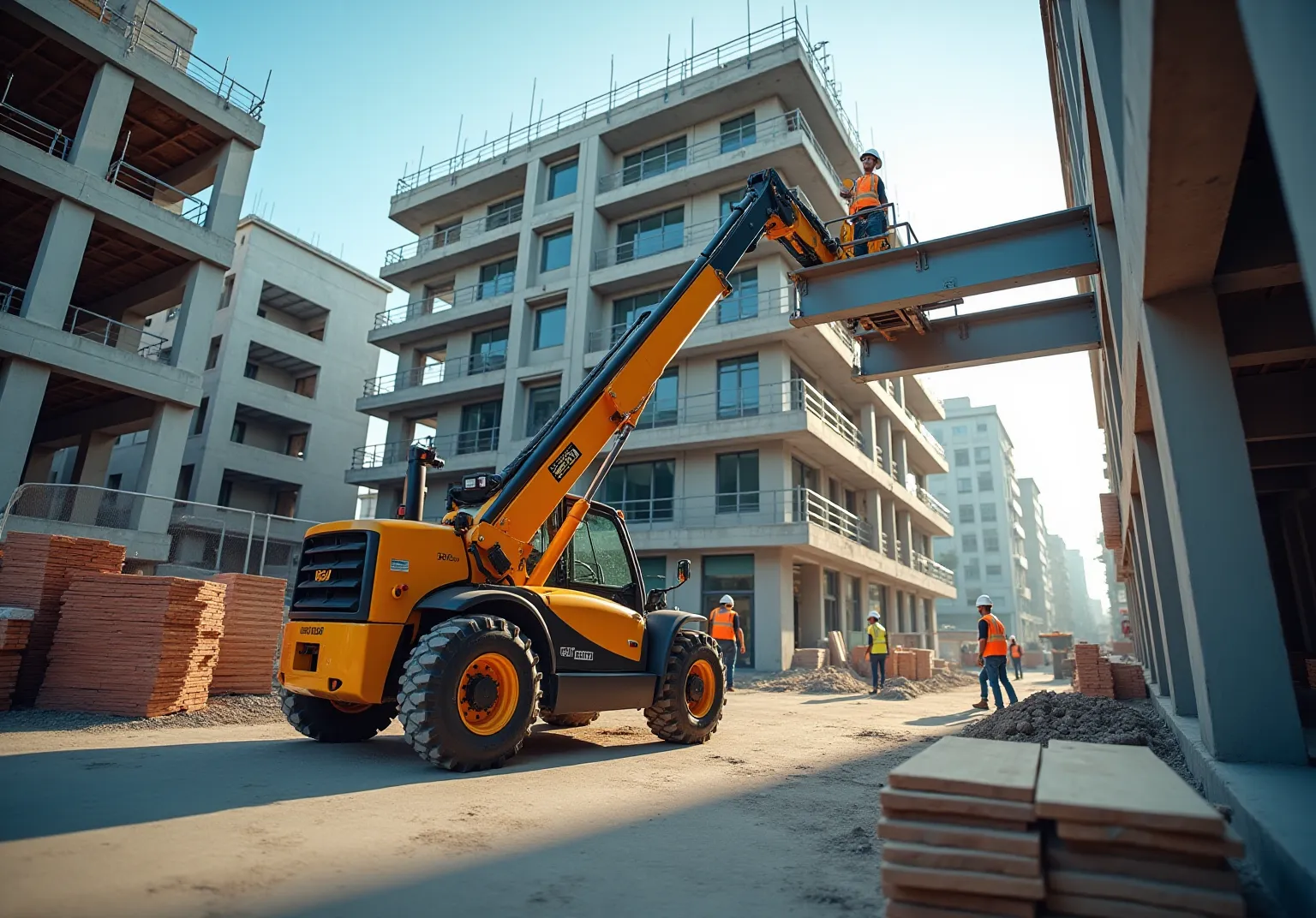 10 Benefits of Variable Reach Forklifts for Construction Projects
