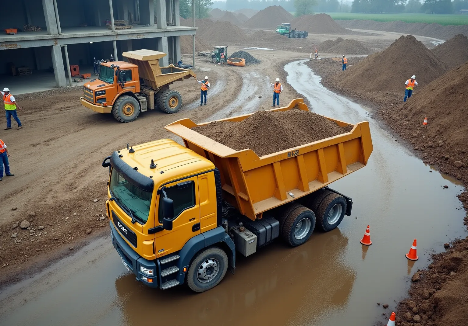 Secure Your Dump Truck Rental with Driver in 4 Easy Steps